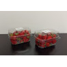 Lot de 2 barquettes de fraises 250g 