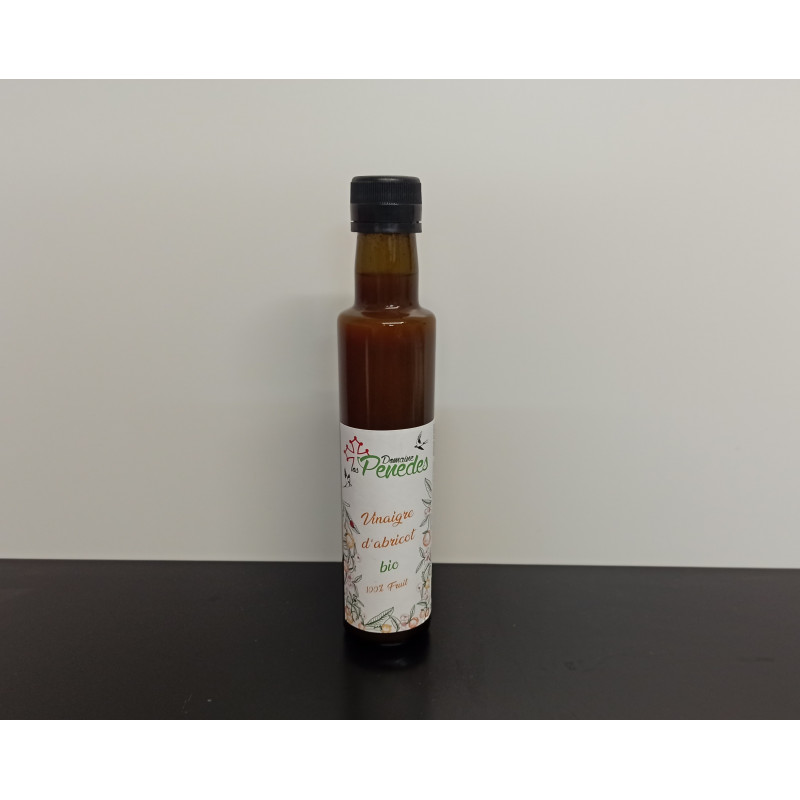 Vinaigre à l'abricot Bio 25 cl
