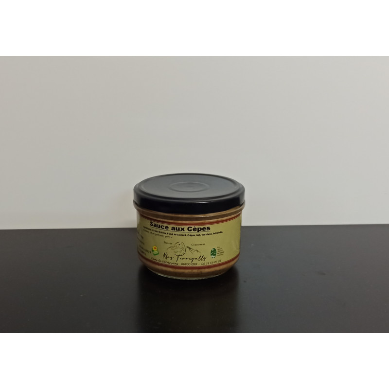 Sauce aux Cèpes 170g environ