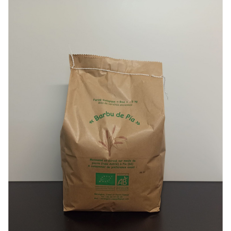 Farine Bio barbu de Pia 5kg