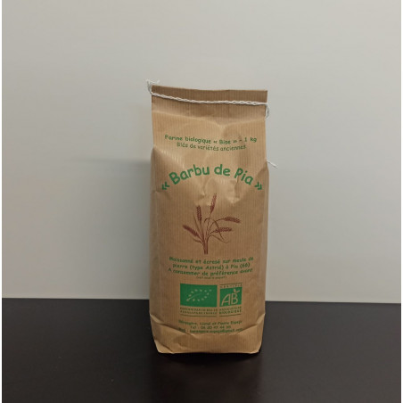 Farine Bio barbu de Pia 1kg