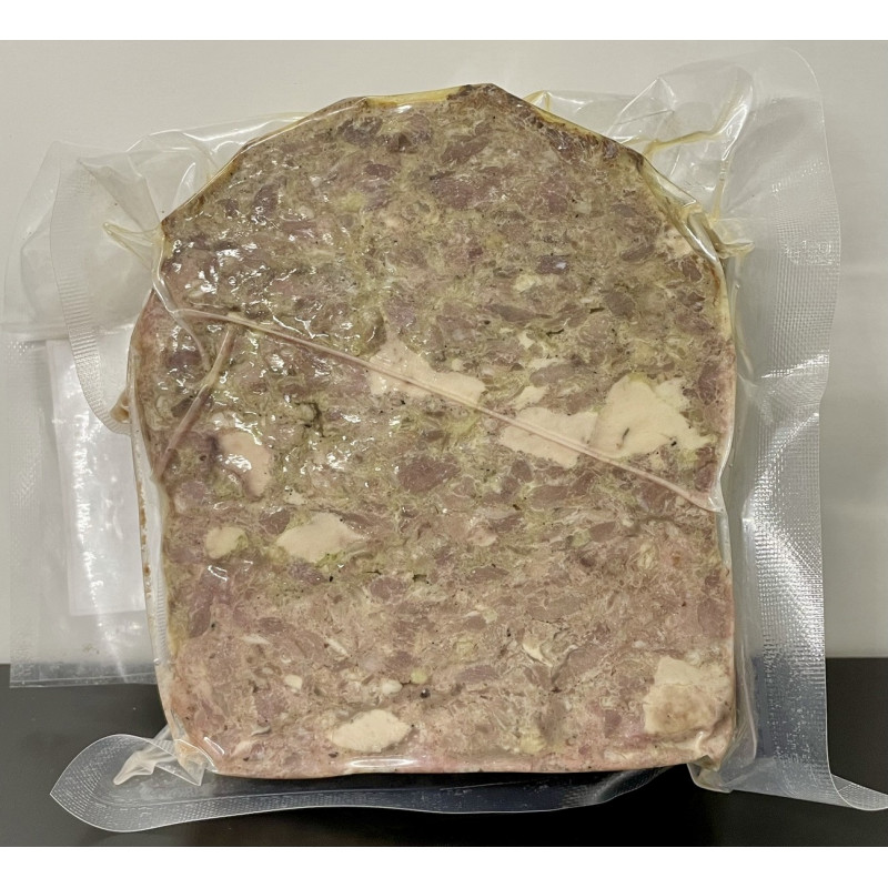 Pâté de canard veau et foie gras 7.42€  280g environ