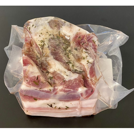 Poitrine 1/2 sel 9.30€ 450g...