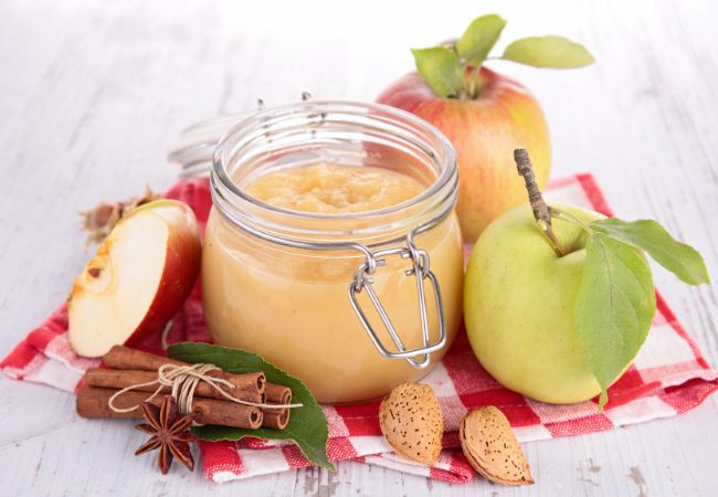 Compote kakis pomme et poire